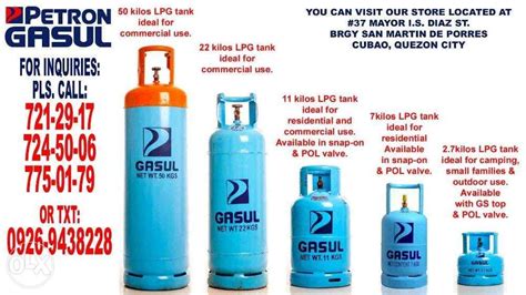 petron gasul price list.